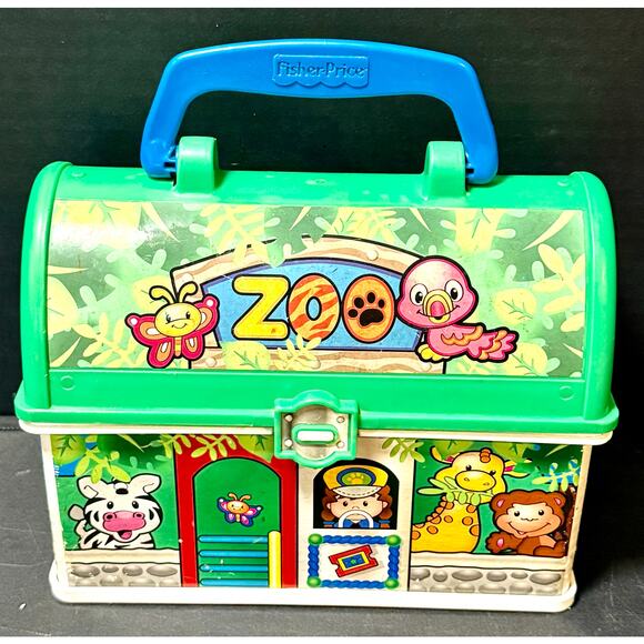 Fisher-Price Little People On-The-Go Zoo playset
Zoo keeper 4 animals safari - Picture 4 of 7